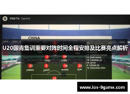 U20国青集训重要对阵时间全程安排及比赛亮点解析 U20国青集训重要对阵时间全程安排及比赛亮点解析
